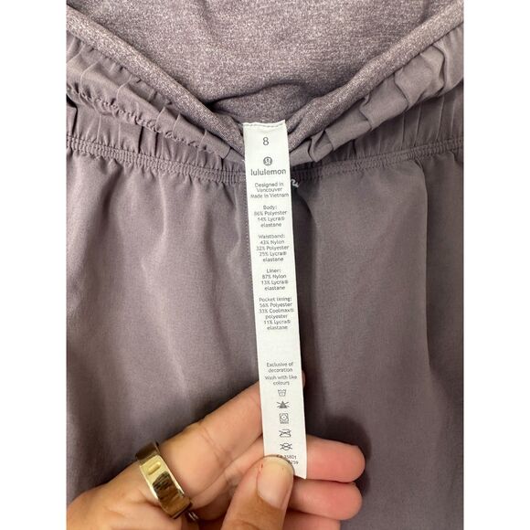 Lululemon Laser Speed Train Short Size 8 - Picture 7 of 8